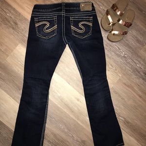 Silver Tuesday Slim Bootcut Jeans sz 28x31